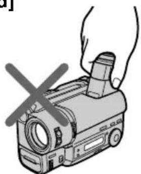 SONY CCD-TR716 - Cautions on the viewfinder - 1