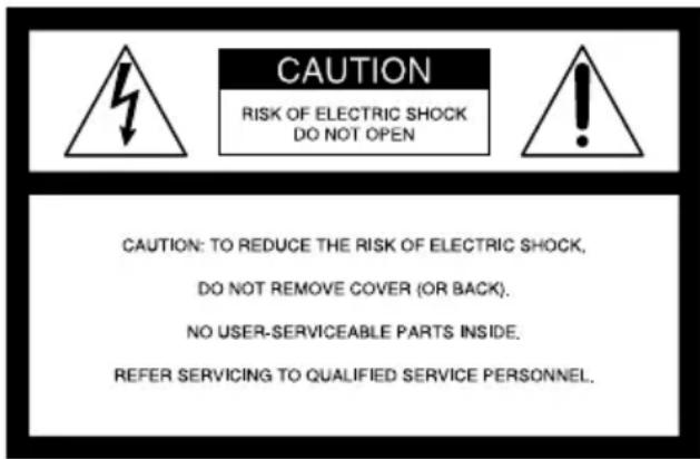 SONY CCD-TR716 - WARNING - 1