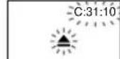 SONY CCD-TR716 - Warning indicators - 25
