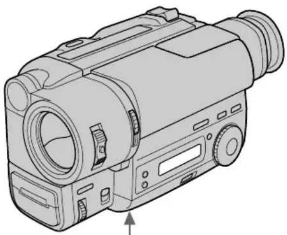 SONY CCD-TR716 - Changing the lithium battery - 1