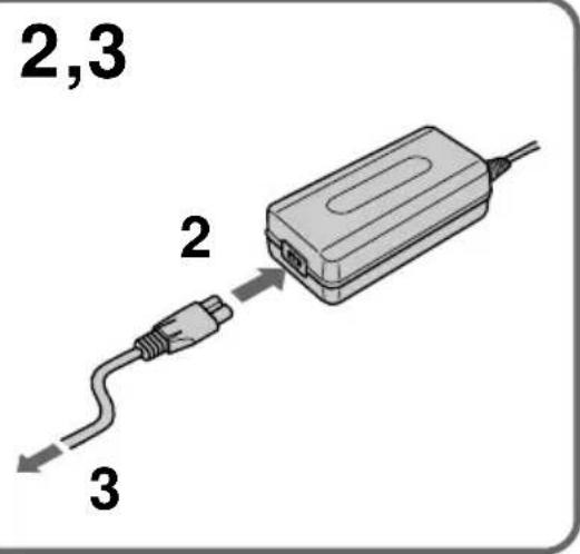 SONY CCD-TR716 - Using the house current - 2