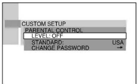 SONY AVD-K800P - Enter or re-enter your password by using the number buttons, then press ENTER. - 1