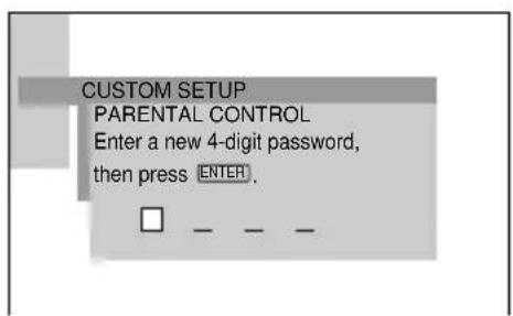 SONY AVD-K800P - ■If you have not entered a password - 1