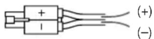 SONY AVD-K800P - ③ Twist the stripped ends of the speaker cord you want about 10 mm (3/8 inches) and insert the speaker cord into the connector. - 1