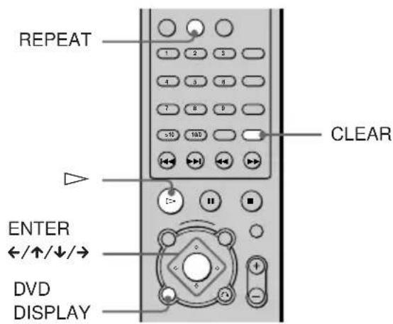 SONY AVD-K800P - Playing repeatedly (Repeat - 1