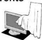 PANASONIC Viera TX-26LE7P - ■Do not block the rear air vents - 1