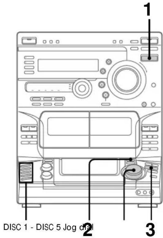 SONY LBT-W300 - Playing CD tracks in random order - 1