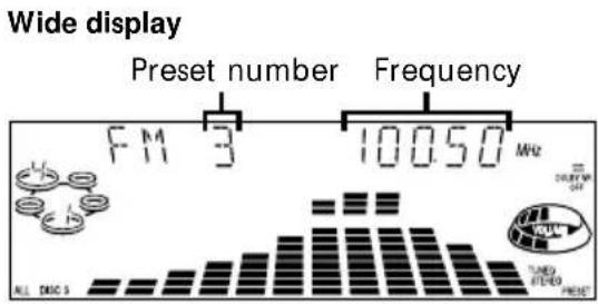 SONY LBT-W300 - Recording from the radio - 2
