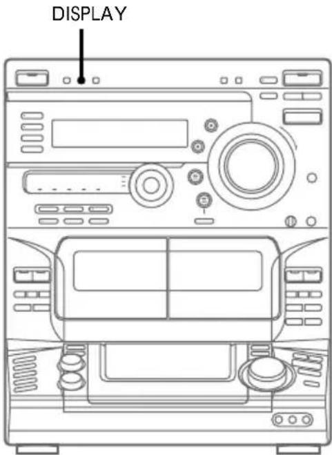 SONY LBT-W300 - Using the CD display - 1