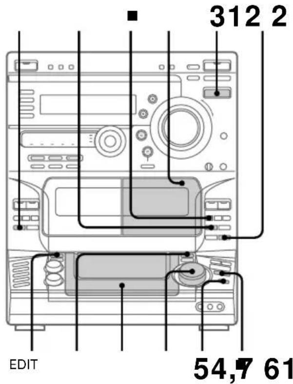SONY LBT-W300 - — Program Edit - 1