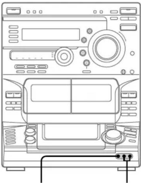 SONY LBT-W300 - Connecting a camcorder or video game - 1