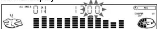 SONY LBT-W300 - Set the time to start recording. - 2