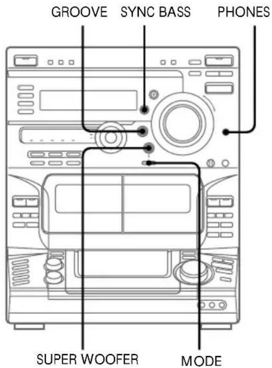 SONY LBT-W300 - Adjusting the sound - 1