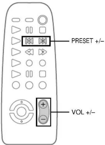 SONY LBT-W300 - — Preset Tuning - 2