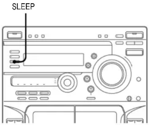 SONY LBT-W300 - — Sleep Timer - 1