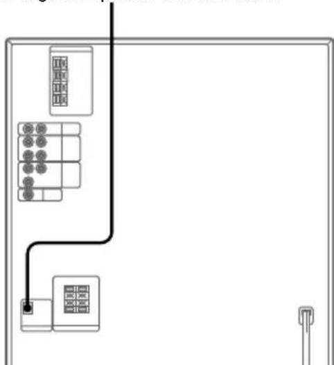 SONY LBT-W300 - Connecting an MD deck for digital recording - 1