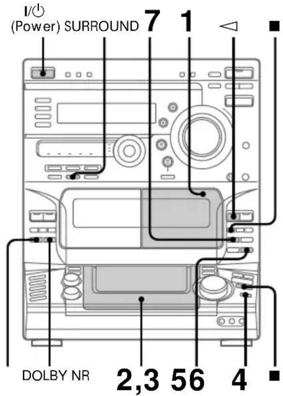 SONY LBT-W300 - — CD Synchro Recording - 1