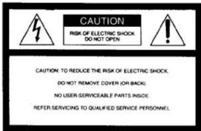 SONY ICF-C620 - WARNING - 1