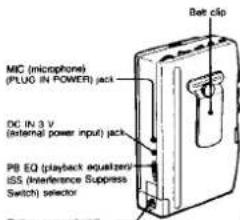 SONY Walkman WM-F2041 - Parts Identification - 2