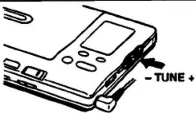 SONY Walkman WM-GX90 - Storing Stations Manually - 4