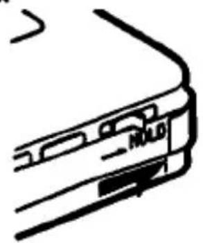 SONY Walkman WM-GX90 - HOLD Switch - 1