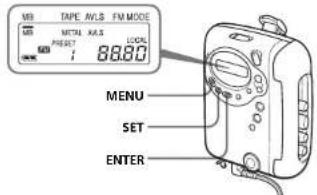 SONY Walkman WM-FS222 - Playing a Tape - 1