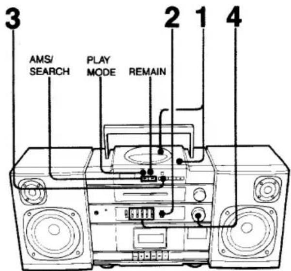 SONY CFD-455 - Playing Discs - 1
