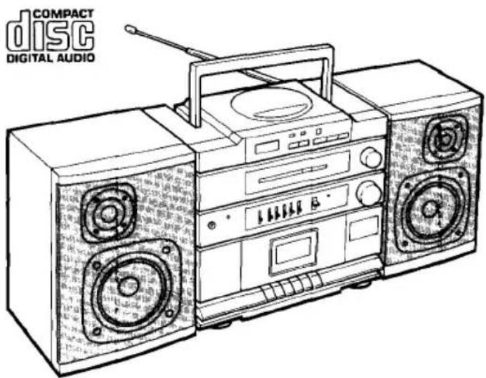SONY CFD-455 - Owner's Record - 1