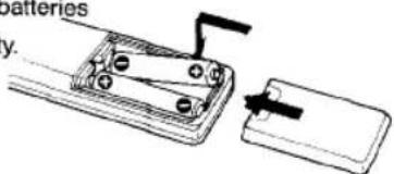 SONY CFD-455 - Battery installation - 2
