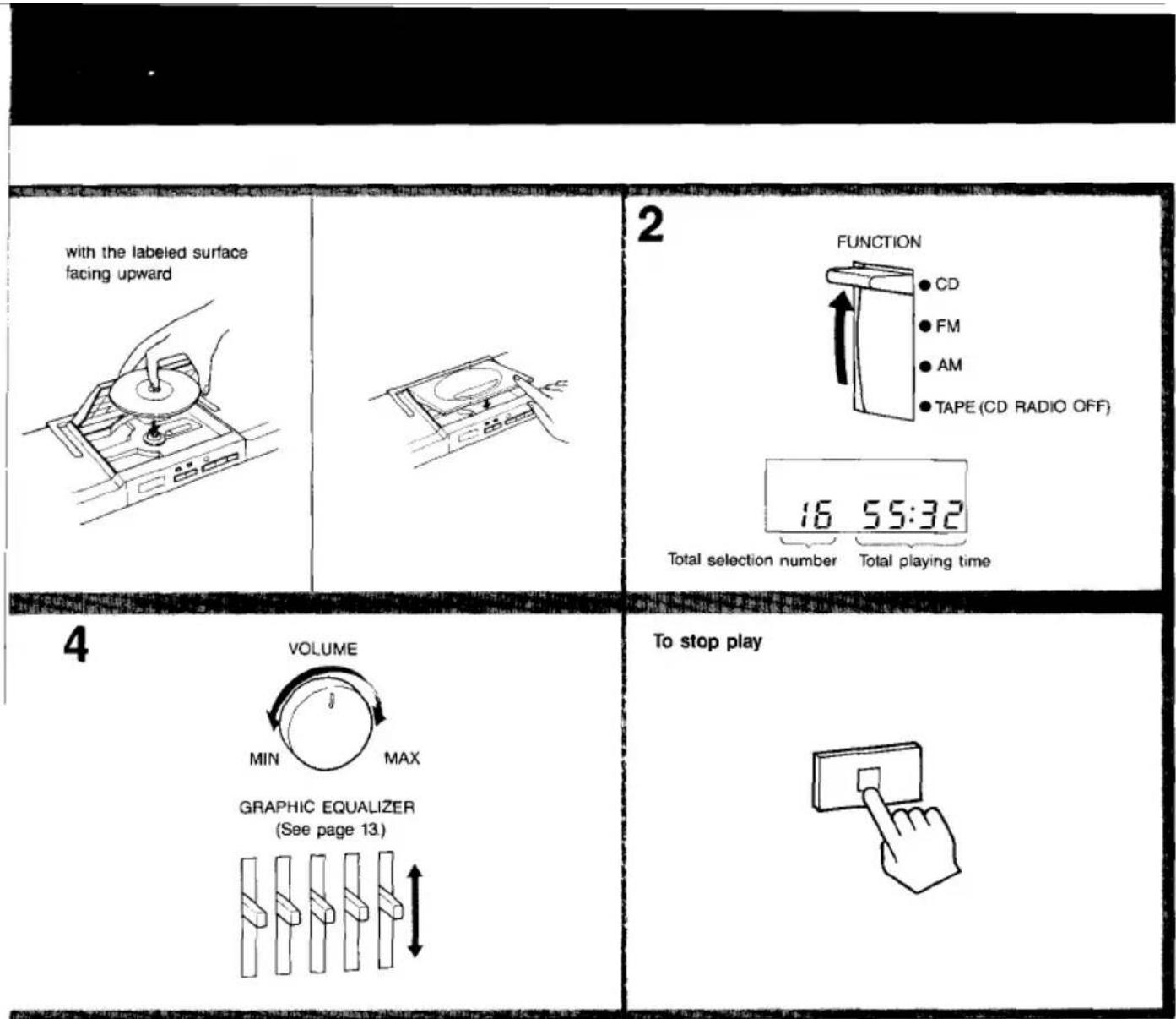 SONY CFD-455 - Playing Discs - 6