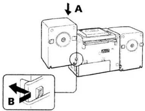 SONY CFD-555 - Hooking up the speakers - 1