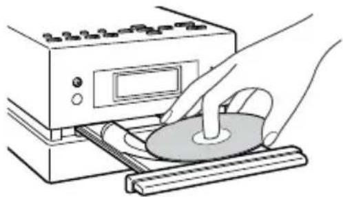 SONY CMT-BX5BT - Playing a CD/MP3 disc - 1