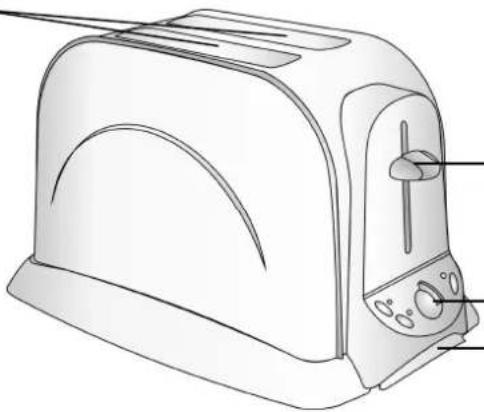 MATSUI MPT222SS - ELEMENTY TOSTERA - 1