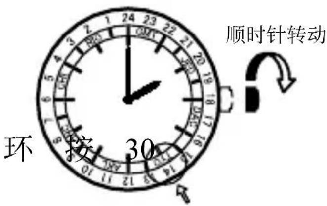 Orient Star Contemporary DJ00002W - 旋转指示环上指示城市名的型号 - 2