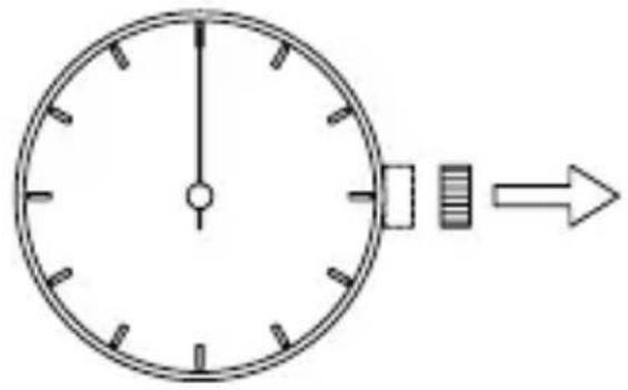 Orient Star Contemporary DJ00002W - ◆ HOW TO SET THE TIME [ DA(40R), DK(40S)] - 1