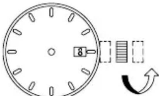 Orient Star Contemporary DJ00002W - ◆ HOW TO SET THE DATE [ DV(407), EL(40N)] - 2