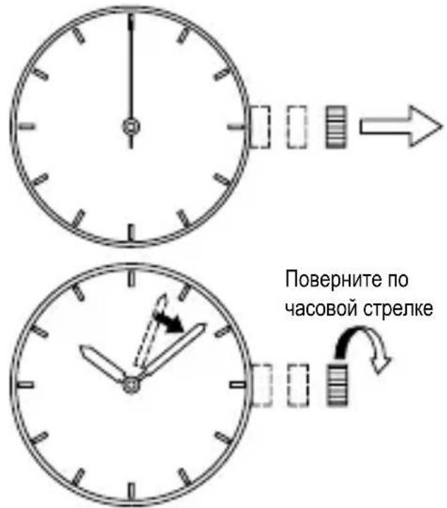 Orient Star Contemporary DJ00002W - ◆ УСТАНОВКА ВРЕМЕНИ [DE(40A), DJ(40P), DV(407), EL(40N), JC (40H)] - 1