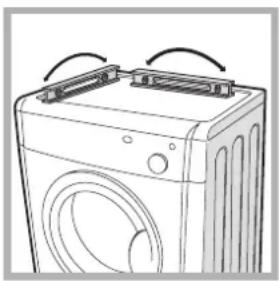 INDESIT IDV 75 S (EU) - Levelling the tumble dryer - 1