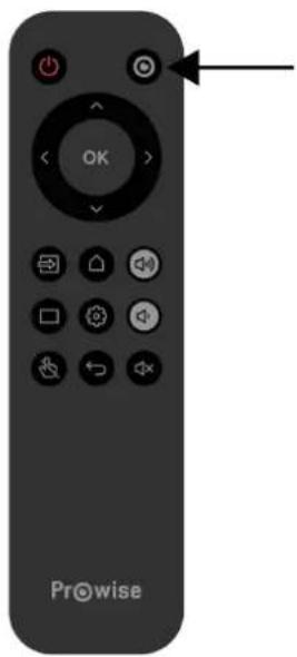 Prowise PW.1.15086.1001 - Launch Prowse Central menu - 2