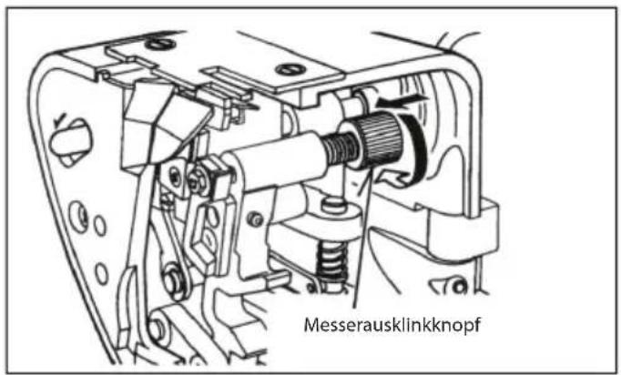 Messerausklinkknopf