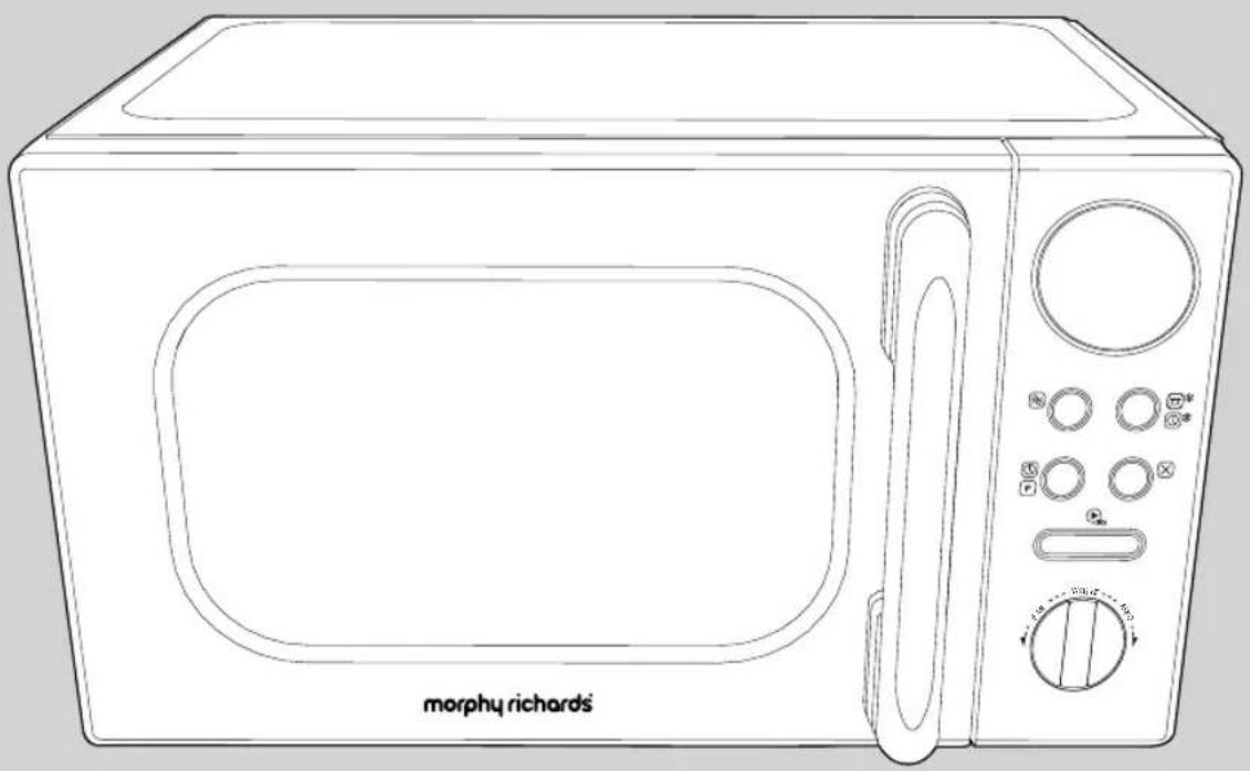 MORPHY RICHARDS 511510 - Accents Microwave Oven - 1