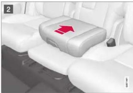 VOLVO XC90 t8 twin engine (2017) - Raising the integrated booster cushion\* - 3