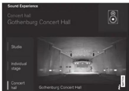 Sound Experience Concert hall Gothenburg Concert Hall Studio Individual stage Concert hall Gothenburg Concert Hall