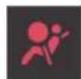 VOLVO XC90 t8 twin engine (2017) - Warning symbol in the instrument panel - 1