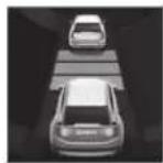 VOLVO XC90 t8 twin engine (2017) - Using Distance Alert\* - 3