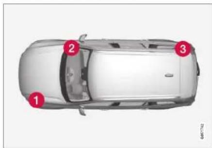 VOLVO XC90 t8 twin engine (2017) - WARNING - 1