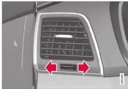 VOLVO XC90 t8 twin engine (2017) - Opening/closing/directing air vents - 1