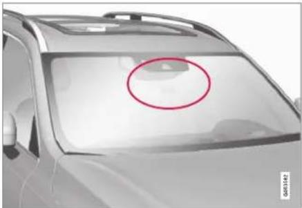 VOLVO XC90 t8 twin engine (2017) - Driver support system radar sensor - 1