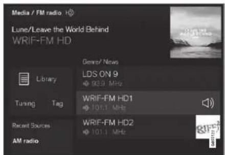 Media / FM radio H Lune/Leave the World Behind WRIF-FM HD Library LDS ON 9 93.0 MHz Tuning Tag WRIF-FM HD1 701.1 MHz Recent Sources WRIF-FM HD2 101.1 MHz AM radio