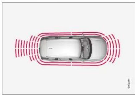 VOLVO XC90 t8 twin engine (2017) - WARNING - 2